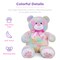 Best Choice Products 35in Giant Soft Plush Teddy Bear Stuffed Animal Toy w/ Bow Tie, Footprints